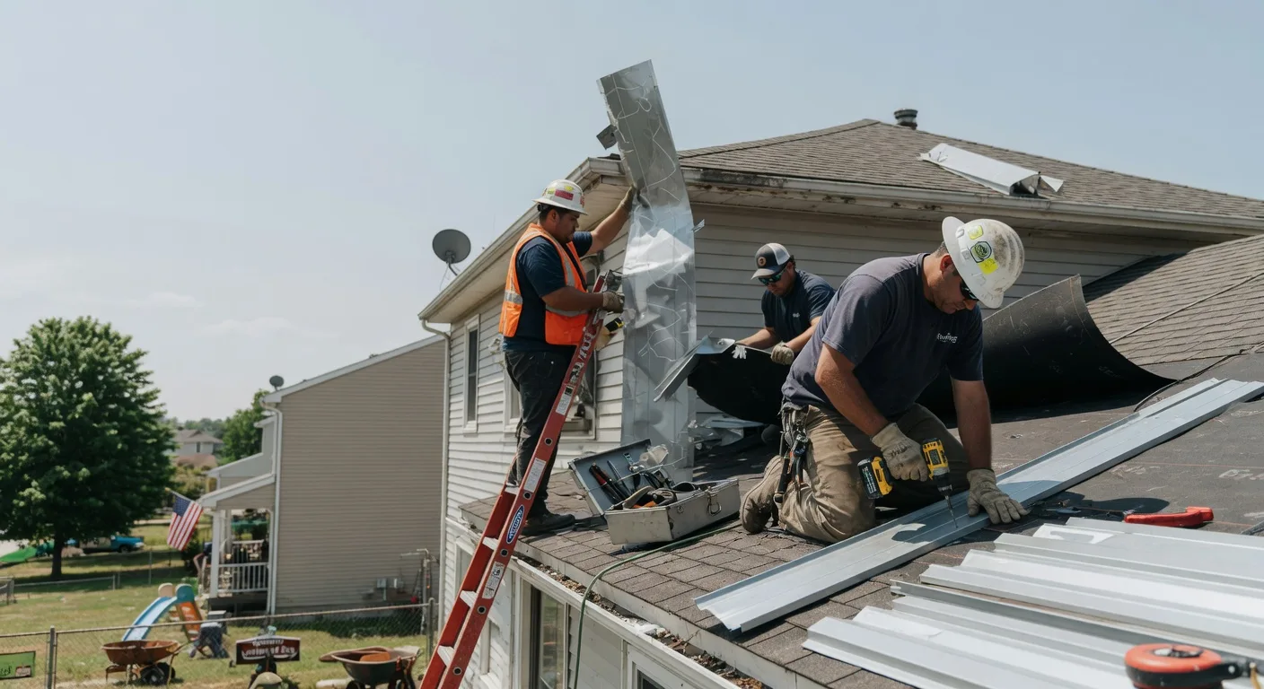 Metal Roof Inspection in Franklin Furnace, OH